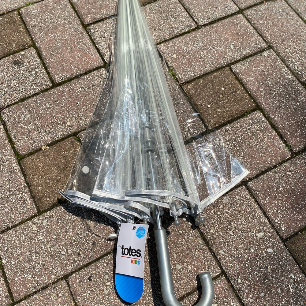 Brand new Tote clear umbrella
